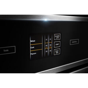 JennAir Rise 27 in. 1.4 cu. ft. 900W Built-In Microwave with Convection & Sensor Cooking - Stainless Steel, , hires