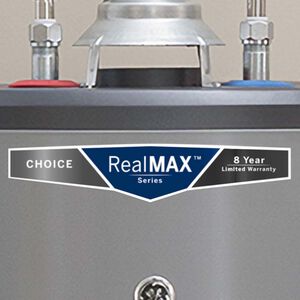 GE RealMax Choice LP Gas 40 Gallon Tall Water Heater with 8-Year Parts Warranty, , hires