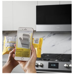 Cafe 30 in. 2.1 cu. ft. 1000W Smart Over-the-Range Microwave with 400 CFM & Sensor Cooking - Platinum Glass, , hires