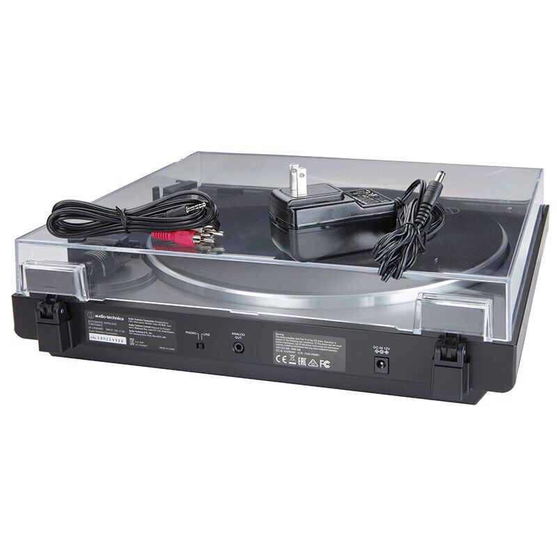 Audio-Technica Fully-Automatic Belt-Drive 2 Speed Wireless Bluetooth Turntable - Matte Black, , hires