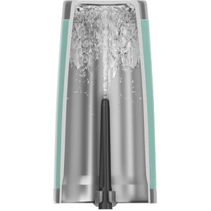 GE 24 in. Top Control Flush-Mount Dishwasher with 45 dBa Sound Level, 3rd-Rack, Dry Boost & Pocket Handle - Black, Black, hires