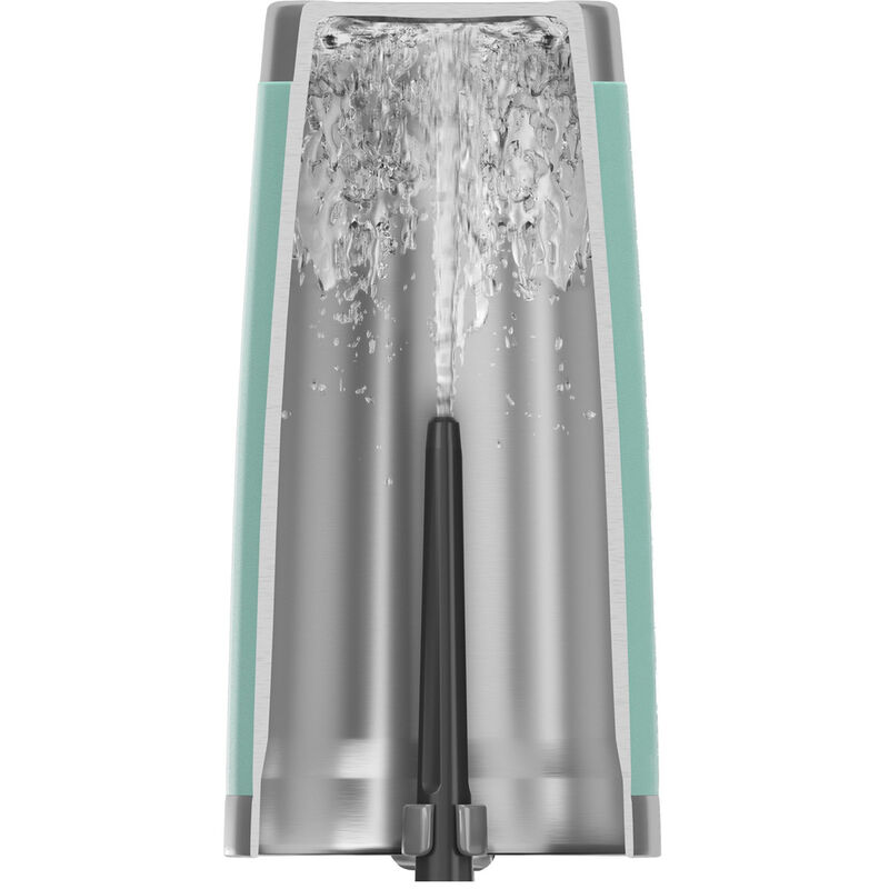 GE 24 in. Top Control Flush-Mount Dishwasher with 45 dBa Sound Level, 3rd-Rack, Dry Boost & Pocket Handle - Black, Black, hires