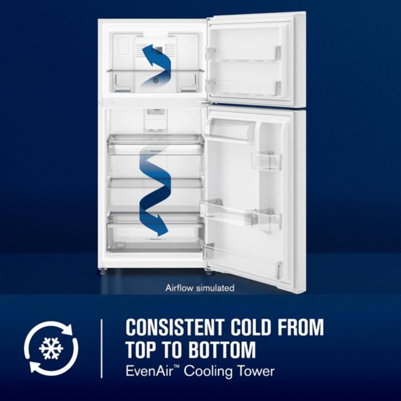 Maytag 30 in. 19.3 cu. ft. Garage-Ready Top Freezer Refrigerator