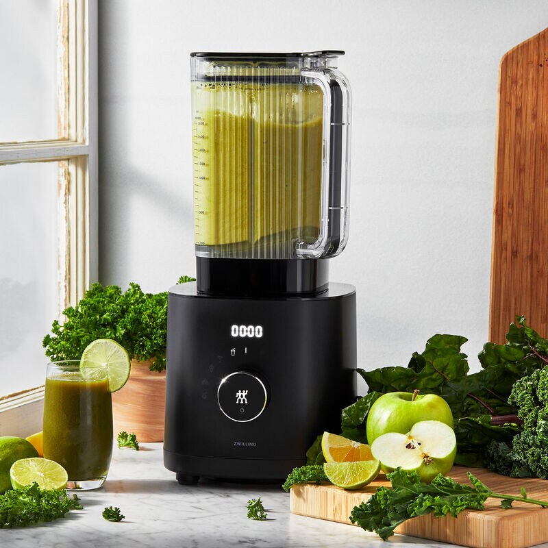 Zwilling Enfinigy 64 Oz. 12-Speed Countertop Blender with Plastic Jar - Black, , hires