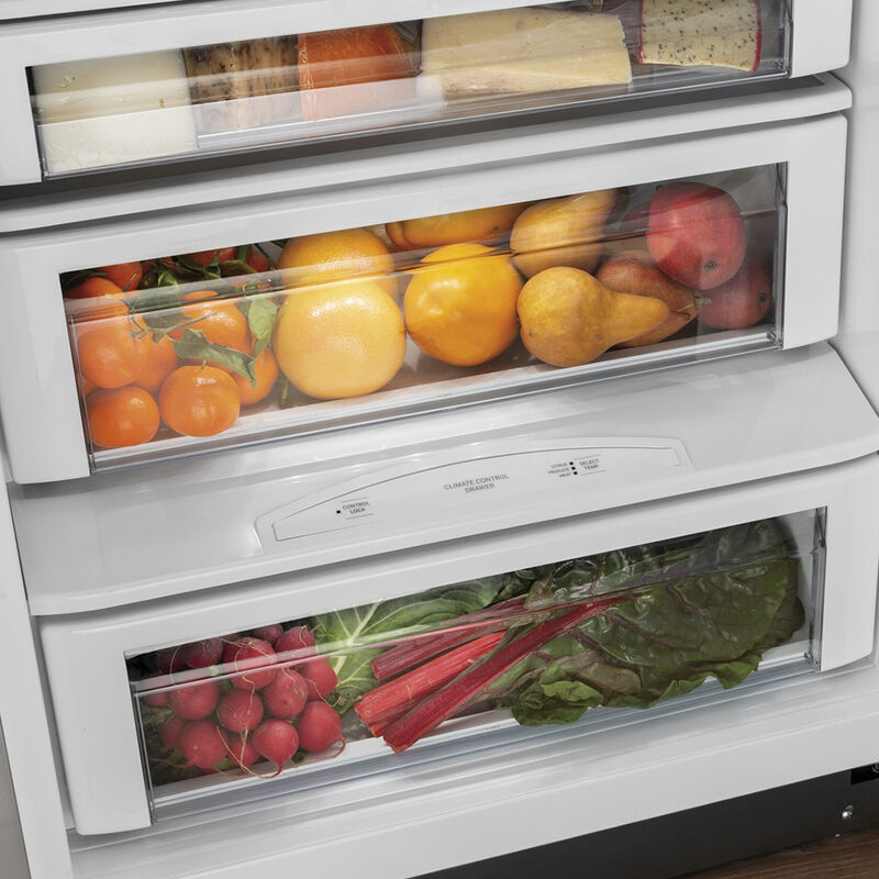 Cafe 48 in. 29.5 cu. ft. Built-In Smart Counter Depth Side by Side Refrigerator with Ice Maker - Stainless Steel, , hires