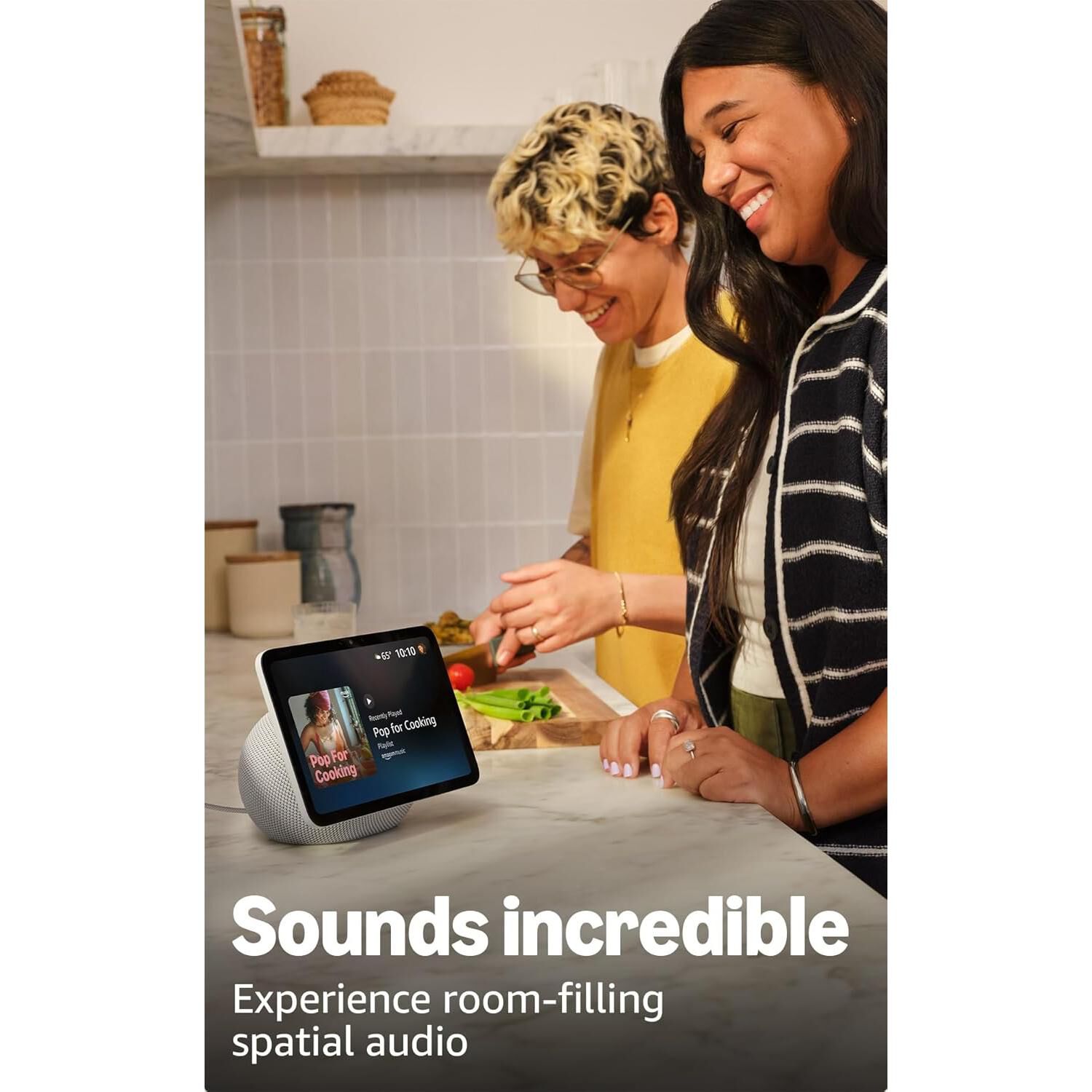 Amazon Echo Show 8 (ブラック) 本体 Amazon.com: Like-New Amazon Echo Show 8, With Spatial Audio, Smart