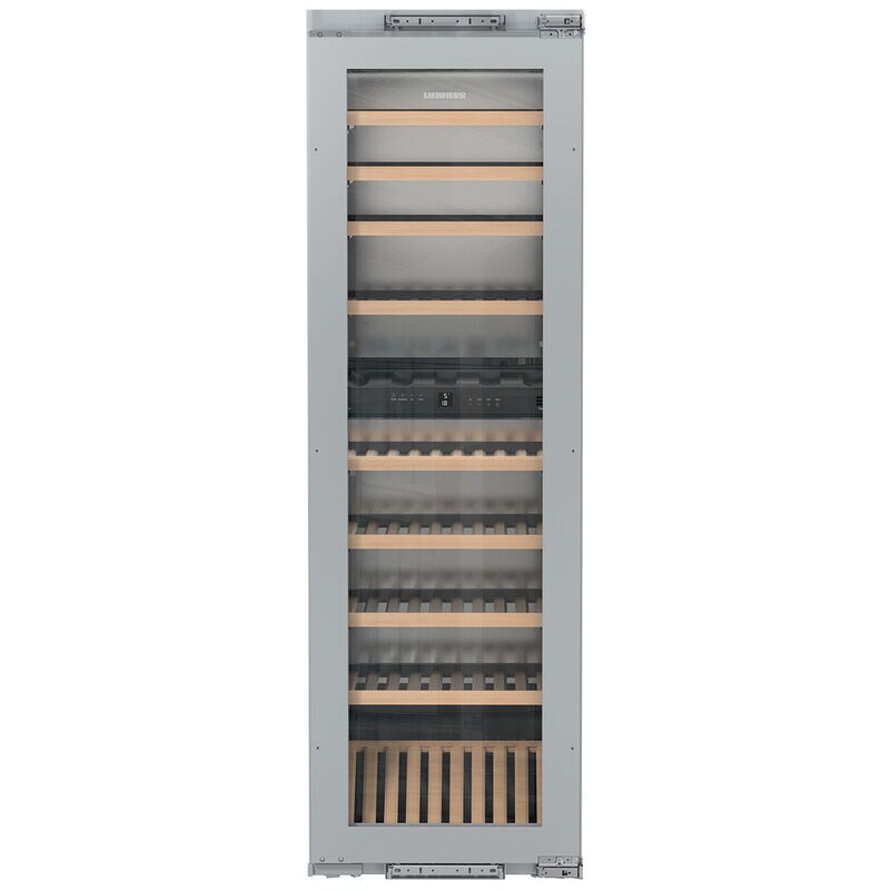 Liebherr 22 in. Built-in Wine Cabinet with Wood Racks, Dual Temperature Zones & 80 Bottle Capacity - Custom Panel Ready, , hires