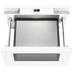 Sharp 24 in. 1.2 cu. ft. 950W Smart Drawer Microwave with Sensor Cooking - White, , hires
