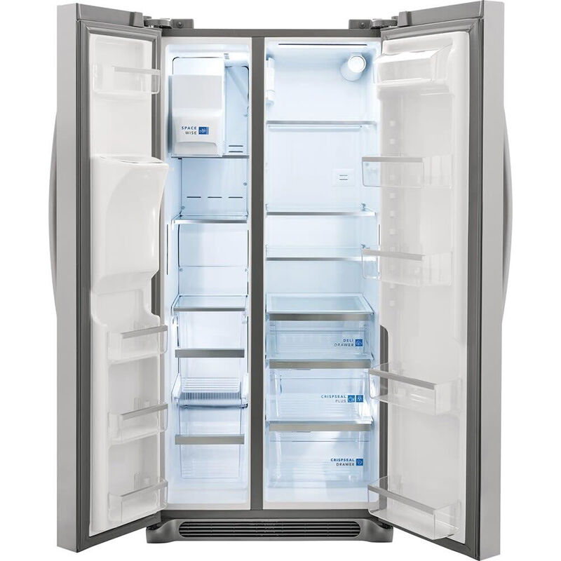 Frigidaire Gallery 33 in. 22.3 cu. ft. Side by Side Refrigerator with Ice & Water Dispenser - Stainless Steel, , hires