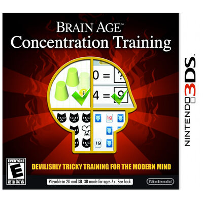 Brain Age:Concentration Training for 3DS | 045496742232