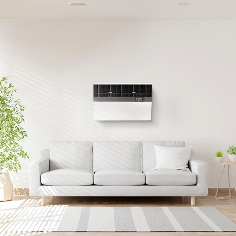 Friedrich Kuhl Inverter Series 12,600 BTU 230V Smart Window/Wall Air Conditioner with Heat Pump, 3 Fan Speeds, Remote Control - Cool Grey, , hires