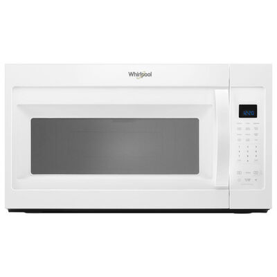 Whirlpool 30" 1.9 Cu. Ft. Over-the-Range Microwave with 10 Power Levels, 300 CFM & Sensor Cooking Controls - White | WMH32519HW