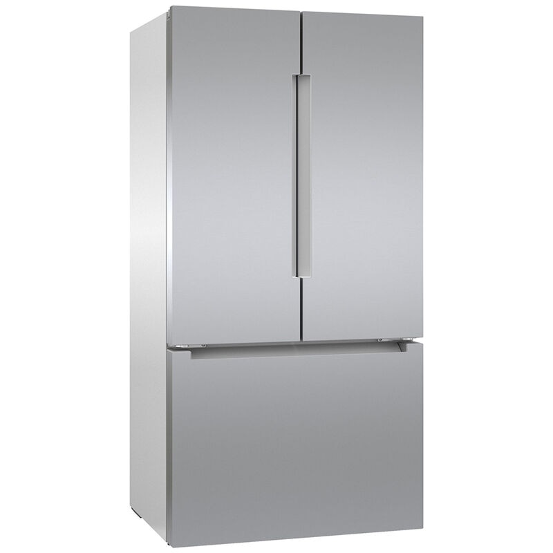 Bosch 800 Series 36 in. 20.8 cu. ft. Smart Counter Depth French Door Refrigerator with Internal Water Dispenser - Stainless Steel, , hires