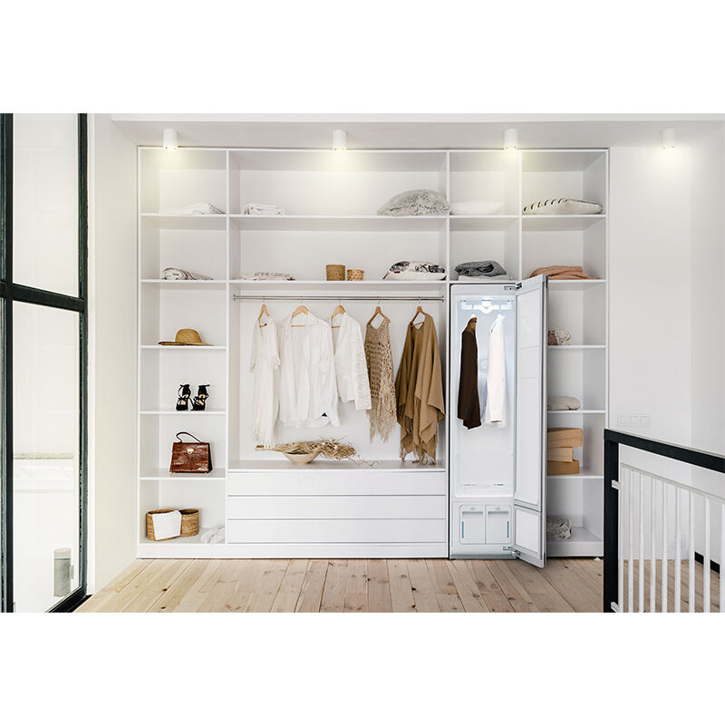 LG Styler(R) Smart wi-fi Enabled Steam Closet with TrueSteam(R) Technology  and Exclusive Moving Hangers - S3WFBN