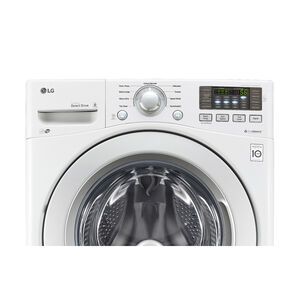 LG Front Loading 4.5 Cubic Foot Washer in White, , hires