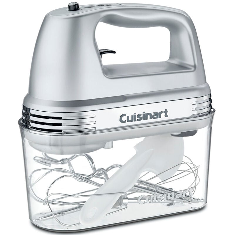 Cuisinart Power Advantage PLUS 9-Speed Electric Hand Mixer with 3 Attachments - Brushed Chrome, , hires