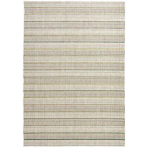 Natco Colourscape Collection Outdoor Area Rug Medilina 5'3"x7'3" - Green/Ecru, , hires