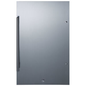 Summit 19 in. 3.1 cu. ft. Undercounter Refrigerator - Stainless Steel, , hires