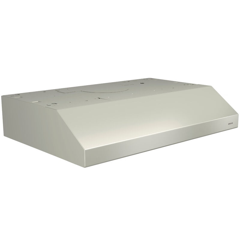Broan Glacier BCSD1 Series 30 in. Standard Style Range Hood with 2 Speed Settings, 300 CFM, Convertible Venting & 2 Halogen Lights - Bisque, , hires