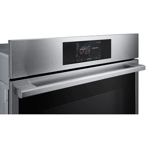 LG Studio 30 in. 9.4 cu. ft. Smart Front Control Speed/ SteamElectric Double Wall Oven with True European Convection - Stainless Steel, , hires