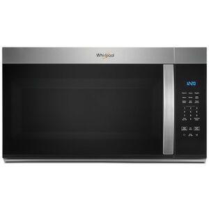 Whirlpool 30 in. 1.7 cu. ft. Over-the-Range Microwave with 300 CFM - Stainless Steel, Stainless Steel, hires
