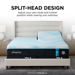 Tempur-Pedic LuxeBreeze 2.0 Soft Split Head King Size Mattress, , hires