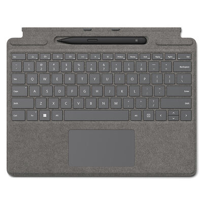 Microsoft Surface Pro Signature Keyboard with Slim Pen 2 - Platinum | 8X6-00061