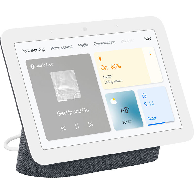 Google Nest Hub (2nd Generation) - Charcoal | P.C. Richard & Son