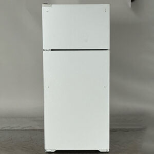 GE 28 in. 16.6 cu. ft. Top Freezer Refrigerator - White (Open Box Good Condition), , hires