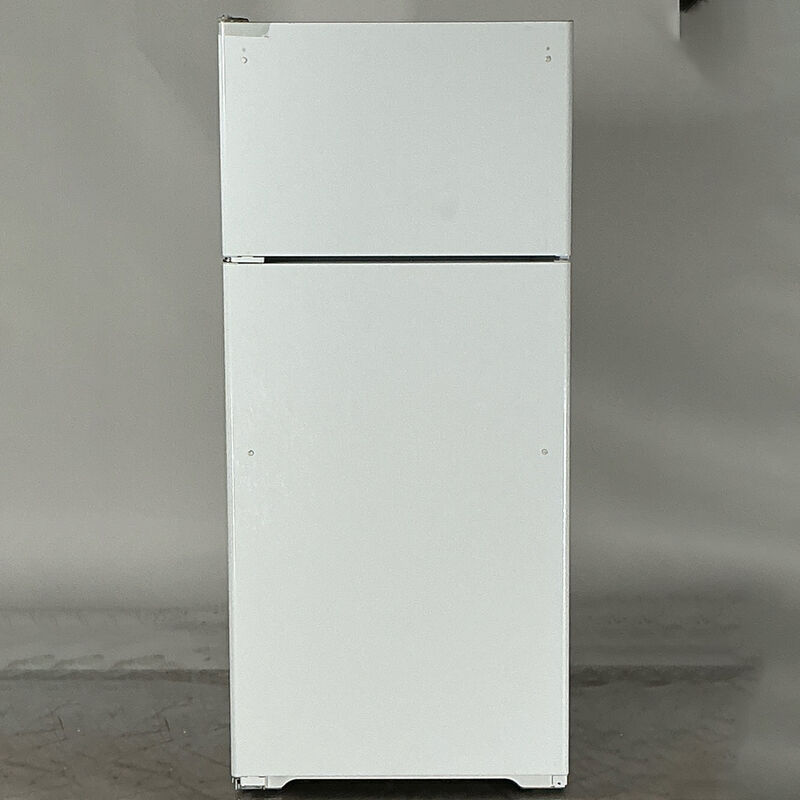 GE 28 in. 16.6 cu. ft. Top Freezer Refrigerator - White (Open Box Good Condition), , hires