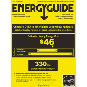 Summit 24 in. 5.0 cu. ft. Undercounter Refrigerator - Stainless Steel, , hires