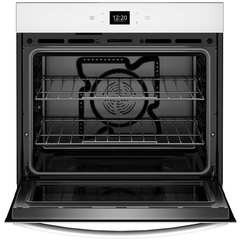 Whirlpool 27 in. 4.3 cu. ft. Electric Smart Wall Oven with Standard Convection & Self Clean - White, White, hires