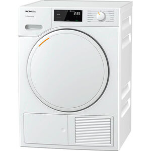 Miele 24 in. 4.0 cu. ft. Stackable Ventless Heat Pump Electric Dryer with FragranceDos - White, , hires