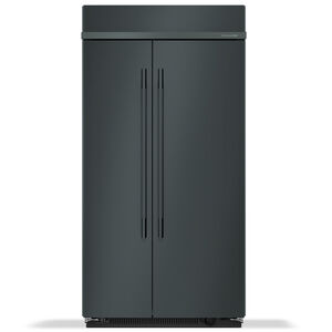 KitchenAid 42 in. 25.5 cu. ft. Built-In Counter Depth Side-by-Side Refrigerator with Ice Maker - Juniper, Juniper, hires