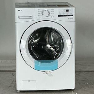 LG 27 in. 4.5 cu. ft. Stackable Front Load Washer - White (Open Box Good Condition), , hires