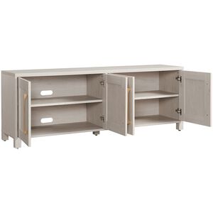 Preston & Cole Daphne 68" Wide TV Stand for TVs up to 75" - Alder White, , hires