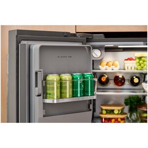 KitchenAid 36 in. 23.1 cu. ft. Smart Counter Depth French Door Refrigerator with Ice & Water Dispenser - Fingerprint Resistant Stainless Steel, , hires