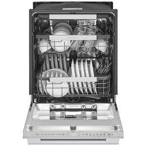 Signature Kitchen Suite 24 in. Top Control Smart Dishwasher with 40 dBa Sound Level, 3rd-Rack & Dynamic Heat Dry - Stainless Steel, , hires