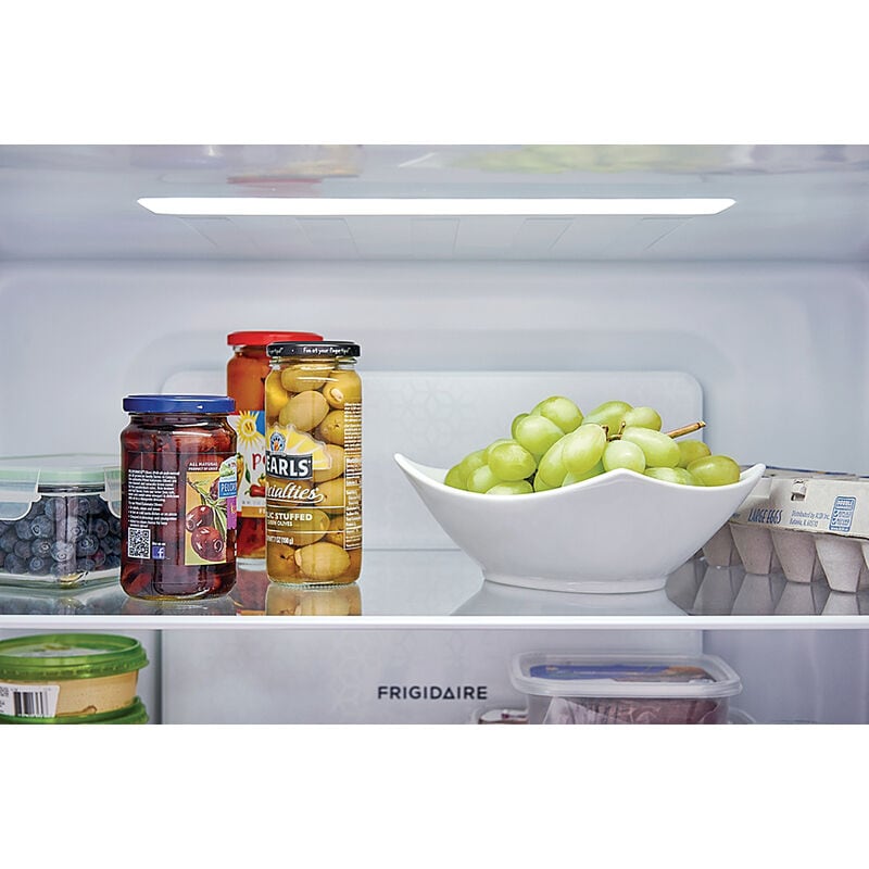 Frigidaire 33 in. 17.4 cu. ft. Counter Depth 4-Door French Door Refrigerator - Brushed Steel, , hires