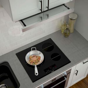 Bosch 500 Series 24 in. Convertible Slide-Out Style Range Hood with 400 CFM, 4 Fan Speeds & 2 LED Lights - Stainless Steel, , hires