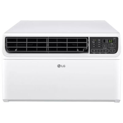 LG 8,500 BTU Smart Energy Star Window/Wall Air Conditioner with Inverter, 3 Fan Speeds, Sleep Mode & Remote Control White | LW8024IVSM