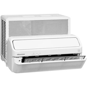 Hisense UltraSlim 12,000 BTU 115V Smart Energy Star Window Air Conditioner with Inverter, 3 Fan Speeds, Sleep Mode & Remote Control - White, , hires