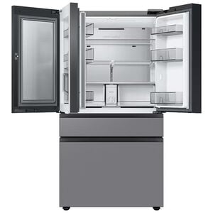 Samsung Bespoke 36 in. 28.8 cu. ft. Smart 4-Door French Door Refrigerator with Internal Water Dispenser - Stainless Steel, Stainless Steel, hires