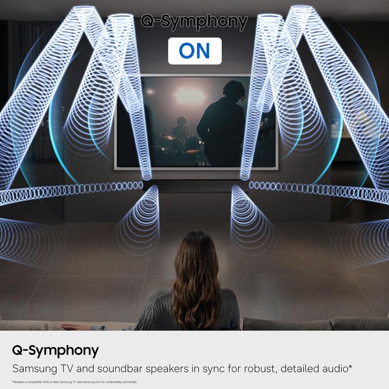 Samsung 7.1.2 Channel Dolby Atoms Smart Sound Bar with Bluetooth - Black, , hires