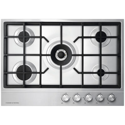 Fisher & Paykel 30" Gas Cooktop with 5 Sealed Burners - Stainless Steel | CG305DNGX1N