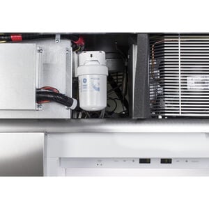 Cafe 42 in. 25.1 cu. ft. Built-In Smart Counter Depth Side by Side Refrigerator with Ice Maker - Stainless Steel, , hires