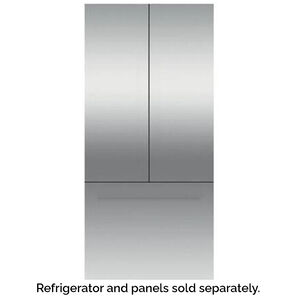 Fisher & Paykel 36 in. French Door Refrigerator Door Panel - Stainless Steel, , hires