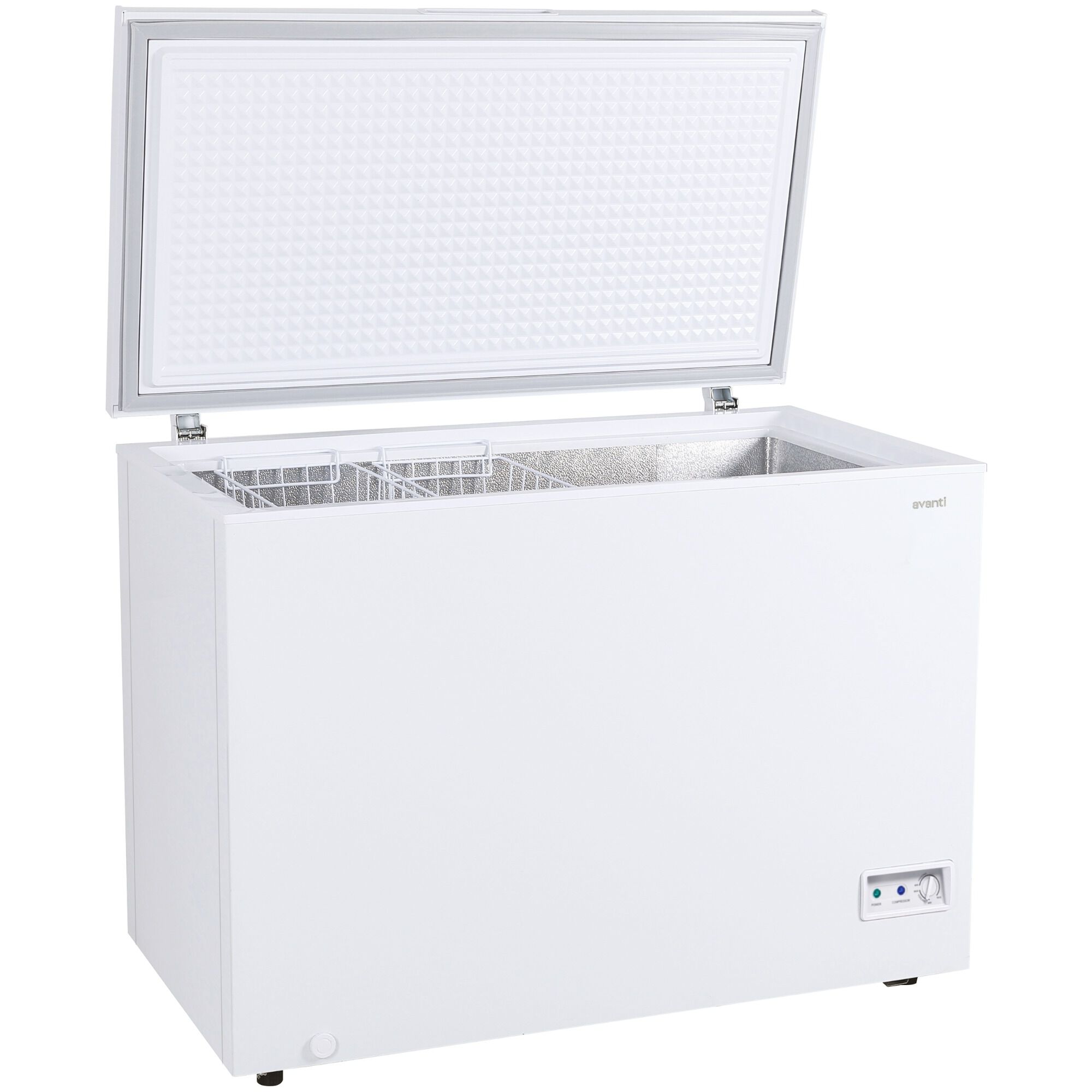 Avanti 44 in. 10.0 cu. ft. Garage-Ready Chest Freezer - White