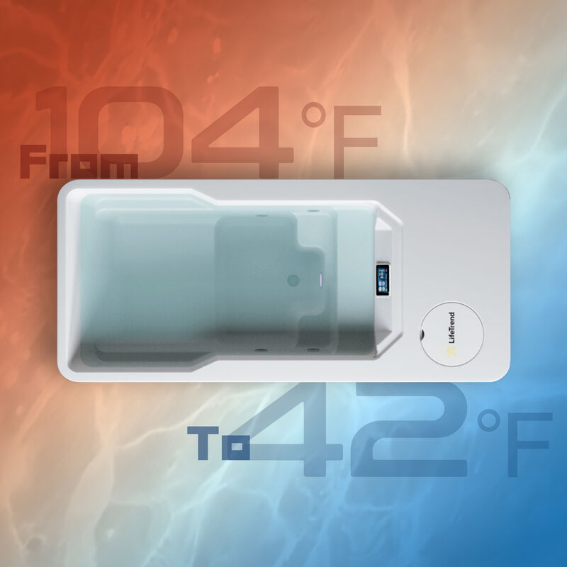 EZLIFE Lifetrend Alta 2 in 1 Hot & Cold Plunge, , hires