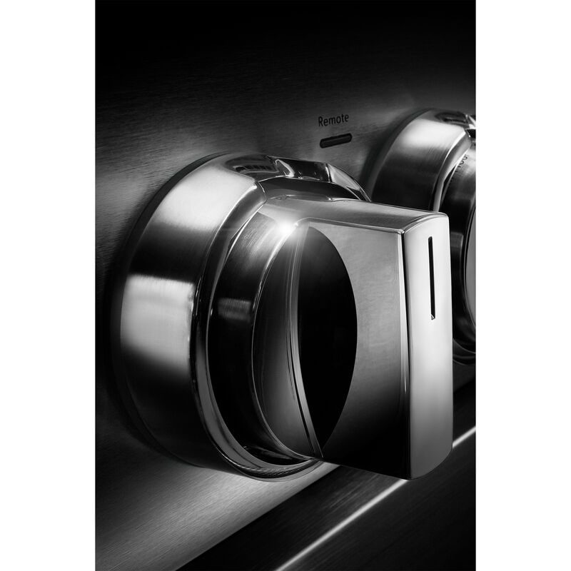 JennAir Rise Series 36 in. 5.1 cu. ft. Smart True European Convection Dual Fuel Range with 4 Sealed Burners & Grill - Stainless Steel, , hires